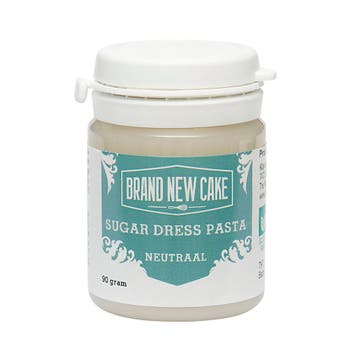 BrandNewCake Sugar Dress Pasta Neutraal 90g, Verzenden, Nieuw