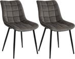 24goodz Eetkamerstoel Set van 2 - Ergonomisch en Comfortabel, Huis en Inrichting, Stoelen, Verzenden, Nieuw