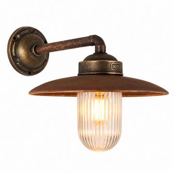 Mayenne 2 Stallamp Brons/Koper Buitenverlichting, Verzenden, Nieuw