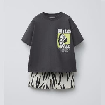 Zomerse Jongens Set: T-shirt met Korte Mouwen en Shorts - Di, Verzenden, Nieuw