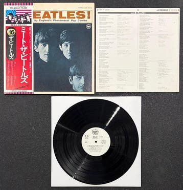 The Beatles - Meet The Beatles! (Japan) – Rare White Label, Nieuw in verpakking