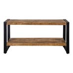 Tv-meubel Mangohout Britt 120 cm, Verzenden, Nieuw, Overige houtsoorten, Industriële meubels