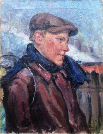 Emile Thysenbaert (1873-1963) - Portrait de jeune homme