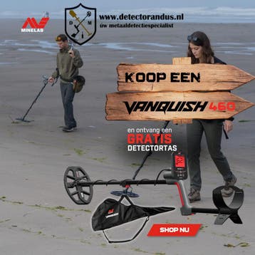 Minelab Vanquish 460, Meer dan 30 cm, Nieuw, Ophalen of Verzenden, Minelab
