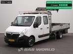 Opel Movano 145PK Kraanwagen Hiab T-CLX 023 B-3 Dubbellucht, Stof, Gebruikt, Euro 6, Wit