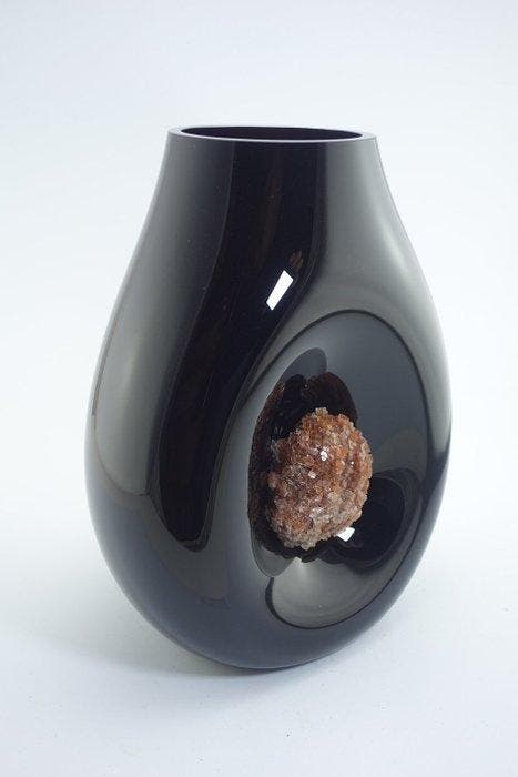 Vanessa Mitrani - Vaas - MINERAAL ARAGONIET - Aragoniet, Antiek en Kunst, Antiek | Glas en Kristal