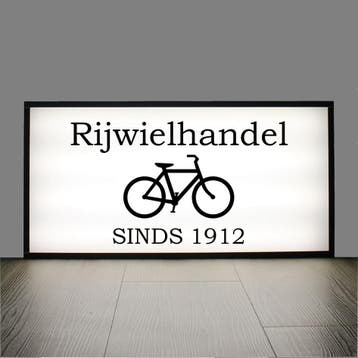 Lichtbak Reclame of Decoratie? Met eigen ontwerp of foto!, Nieuw, Lichtbak of (neon) lamp