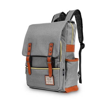 ZILOU Laptop Rugzak - 28L - 15.6 inch - Grijs [TIP!], Overige merken, 40 cm of meer, Verzenden, Nieuw