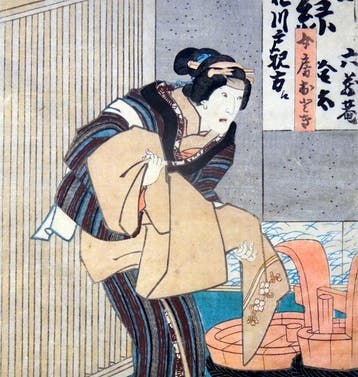 kabuki scene - Utagawa Kunisada (1785-1865) - Japan - Edo