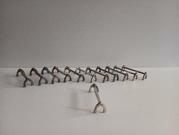 GERO - 12 x Messenlegger - Art Deco - Messensteun - 618