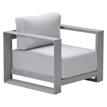Garden Impressions Malakka loungestoel - taupe, Tuin en Terras, Verzenden, Nieuw