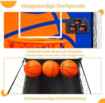 Basketbal, voetbaltafel en airhockey spel huren MEGA ACTIE, Ophalen, Nieuw