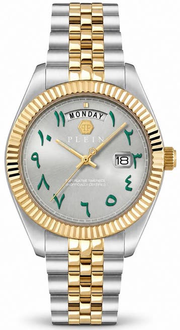 Philipp Plein PWPNA0926 Date Superlative heren horloge, Overige merken, Staal, Verzenden, Polshorloge