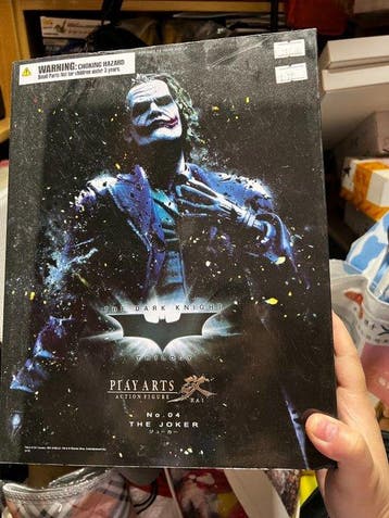 Play Arts Kai - Speelgoed Heath Ledger Joker Action Figure -, Nieuw