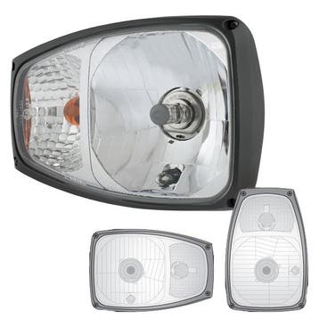 Koplamp Met Richtingaanwijzer Rechts 12V, Ophalen of Verzenden, Nieuw