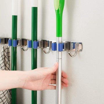Ophangsysteem tuingereedschap - Bezem ophangsysteem - 2, Ophalen of Verzenden, Nieuw