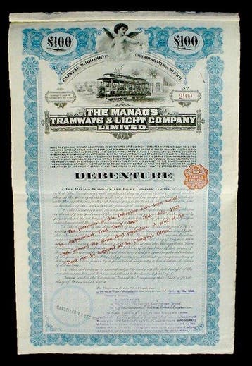 Brazilië. 10 x Brasil, The Manaos Tramways & Light Company