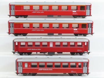 Bemo H0m - 3255 130/3252 123/3260 135 - Modeltrein, Nieuw