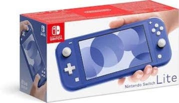 Nintendo Switch Lite Blauw in Doos (Nette Staat), Spelcomputers en Games, Spelcomputers | Nintendo Switch Lite, Ophalen of Verzenden