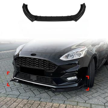 Front Splitter Voor Ford Fiesta Mk8 (JA8-JR8) ST - ST Look,, Auto-onderdelen, Ophalen of Verzenden, Nieuw