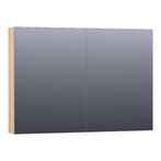 Brauer Impress Spiegelkast 100 cm - zonder Verlichting - Met, Huis en Inrichting, Badkamer | Badkamermeubels, Ophalen of Verzenden