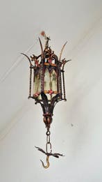 Lantaarn - Glas, Metaal - Gothic Revival
