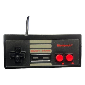 Nintendo NES Controller - Zwart (Custom Shell), Spelcomputers en Games, Verzenden, Zo goed als nieuw