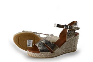 Manfield Sandalen in maat 36 Goud, Overige kleuren, Verzenden, Sandalen of Muiltjes, Zo goed als nieuw