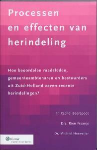 Processen en effecten van herindeling - M. Herweijer, Verzenden, Zo goed als nieuw, M. Herweijer