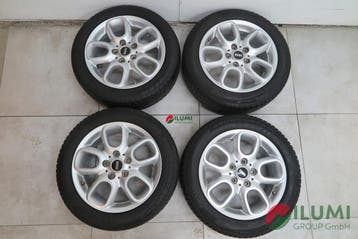 Wintervelgen Mini Cooper F55 F56 195/55R16 6.5J ET54 5X112, Verzenden, Gebruikt, Banden en Velgen