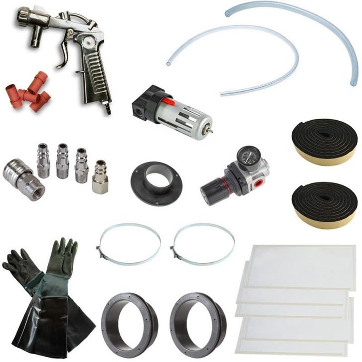 Zelfbouwpakket type 2 voor een straalcabine van 200 tot 300, Doe-het-zelf en Verbouw, Gereedschap | Overige machines, Ophalen of Verzenden