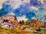 Emilio Grau-Sala (1911-1975) - Vue sur le village de