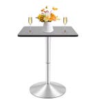 Verstelbare Vierkante Bartafel – 360° Draaibaar Design Zilve, Verzenden, Nieuw
