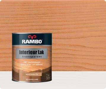RAMBO INTERIEUR - VLOER LAK TRANSPARANT ZIJDEGLANS - Natu..., Overige kleuren, Nieuw, Ophalen of Verzenden, Lak