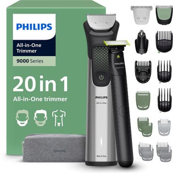 Philips Series 9000 Multigroom - Baardtrimmer - 20 in 1 -, Verzenden, Nieuw