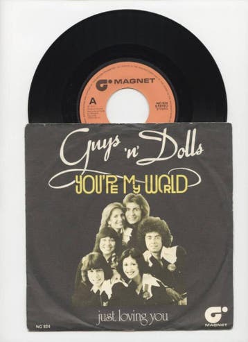 Guys n Dolls – Youre My World / Just Loving You (1-7-Vin, Ophalen of Verzenden, Nieuw in verpakking