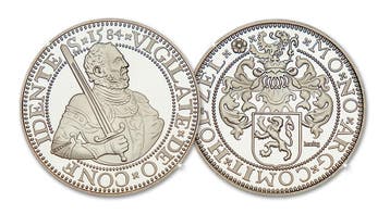 Prinsendaalder 1584 Willem van Oranje, Postzegels en Munten, Penningen en Medailles, Verzenden