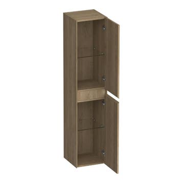 Brauer Inspire - Hoge Kast - 160 cm - 2 Deuren - Greeploos -, Ophalen of Verzenden, Nieuw