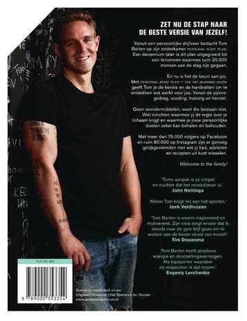 Personal body plan 9789000353354 Tom Barten, Verzenden, Zo goed als nieuw, Tom Barten