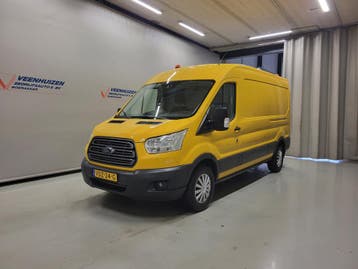 Ford Transit 2.0TDCI L3/H2 2800kg Trekgewicht Euro 6!, Gebruikt, Euro 6, Geel, Ford