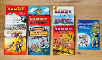 Sammy T21 à T30 - 10x C - 10 Album - Eerste druk - 1986/1993, Boeken, Nieuw