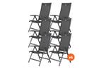 Set van 6 - Hartman Salvatore verstelbare stoel, Tuin en Terras, Verzenden, Nieuw, Overige materialen