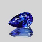 1 pcs Blauw Saffier - 2.54 ct - Gemological Institute of, Nieuw