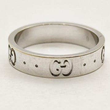 Gucci - Ring - 18 karaat Geel goud - ggicon, Nieuw
