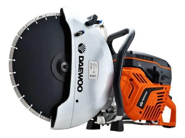 Veiling - Daewoo betonzaag ø350mm 74cc DACNQ740S, Doe-het-zelf en Verbouw, Gereedschap | Zaagmachines, Nieuw