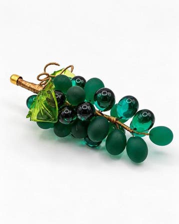 sculptuur, Grappolo d Uva - 16 cm - Muranoglas, Antiek en Kunst
