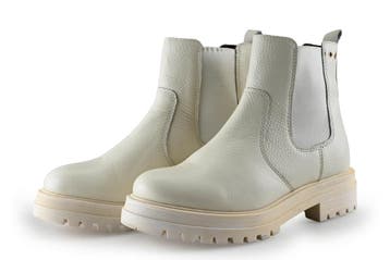 Nelson Chelsea boots in maat 36 Wit, Verzenden, Wit, Overige typen, Zo goed als nieuw