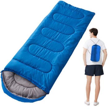 Slaapzak 3-Seizoenen Lichtblauw – Comfort en Warmte, Nieuw