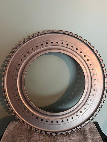 Pratt & Whitney JT8D Jet Engine Compressor Disc - 1960-1970
