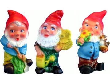 Set van 3 tuinkabouters, Tuin en Terras, Tuinbeelden, Verzenden, Nieuw